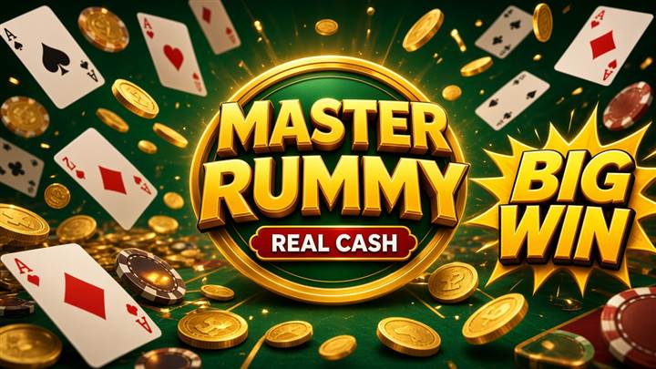 Master Rummy cash games promo art